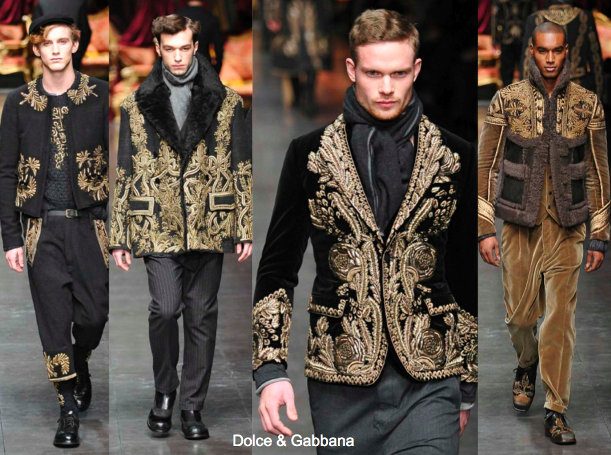 A Baroque Moment at Dolce & Gabbana | MENSWEAR